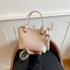 Bolso de Mano Tejido Retro de Moda 2026 Nuevo de Gran Capacidad con Textura Tipo Cesta de Verduras Bolso de Color Sólido de Hombro Único Cruzado