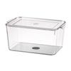 Caja de Almacenamiento de Escritorio de Alta Transparencia Cocina Verdura Refrigerada Caja de Refrigerador Artículos de Mesa para el Hogar Clasificación Miscelánea Caja Pequeña