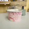 Caixa para Bolo Chiffon de Hokkaido 3 polegadas Caixa para Bolo Ovaltine Embalagem para Assar Caixa para Bolo Revestida de Grau Alimentício Espessa