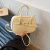Bolsa Transversal Nova de Alta Qualidade, Bolsa de Mão Retro Transfronteiriça, Bolsa Boston, Bolsa de Ombro da Moda para o Dia a Dia, Luxo Leve, Nicho, Sensação de Alta Qualidade
