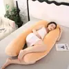 Fabricante transfronterizo de almohadas de maternidad, almohadas en forma de U, almohadas de lactancia, almohadas de soporte abdominal para maternidad, almohadas para dormir de lado, almohadas de maternidad DouDou al por mayor