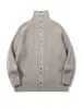 Cardigan Yidao Vintage 2026 Otoño Nuevo Retro Japonés Cuello Alto De Botones Rayas Verticales Tejido Suelto