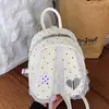 Mochila Coreana de Lunares de Alto Estilo, Nueva para Verano 2026, Transfronteriza, Moderna, Ligera, Versátil, Bolsa Escolar de Gran Capacidad