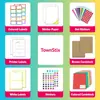 Adesivos em Formato de Coração para Diários, Adesivos Coloridos em Formato de Coração para Crianças, Adesivos de Recompensa em Formato de Coração de Amor para Jardim de Infância, Decorações de Atividades