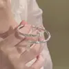 Pulsera de Bambú y Loto Estilo Xiaohongshu para Mujer, Pulsera Estilo Chino, Estilo Ins, Accesorio Semicadena Semicadena Simple y Tradicional