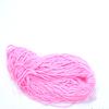 Cuerda de malla de PP de color de protección ambiental de 2 mm, precio bajo, cordón de polipropileno hueco de haz caliente, directo de fábrica