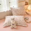 Un par de fundas de almohada de terciopelo de leche engrosadas para otoño e invierno, adecuadas para uso doméstico; fundas de almohada de forro polar de coral, almohadillas para adultos y fundas de almohada (se vende individualmente)