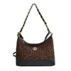 Bolsa de Hombro Tote Retro Maillard de Alto Valor 2026 Otoño/Invierno Nueva Bolsa Cruzada Bolsa de Axila