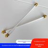 Produtos de Plástico tubo rígido de pvc tubo redondo cabeça de bandeira pendurada tubo de PVC rolo pendurado acessórios de mastro de plástico