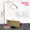 Luz de Media Luna Transfronteriza de 24 pulgadas para Tatuajes, Uñas, Extensiones de Pestañas y Uso en Salones de Belleza, Luz de Relleno LED en Forma de Arco U para Ojos, de Pie