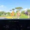 Enfeites de Carro Novos 2026, Mascote do Ano do Cavalo, Decorações de Carro Fofas com Cabeça Mexedora, Enfeites de Painel, Pequenos Acessórios