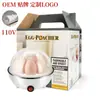 Mini Cozedor de Ovos Multifuncional Transfronteiriço, Desligamento Automático, Pequeno Cozedor de Ovos Doméstico para Cozinhar Ovos no Vapor e Pudim de Ovos