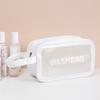 Celebridad de Internet Nueva Mochila de Gran Capacidad Impermeable Viaje Neceser Bolsa de Cosméticos Cosméticos Loción Bolsa de Cosméticos Transparente