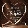 Regalos Transfronterizos para el Día del Padre, Decoraciones de Figuras Acrílicas de Pie, Exhibidores de Mesa Hechos a Medida, Manualidades y Regalos para Papá del Día del Padre