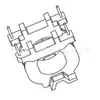 Atq27 Esqueleto Atq27 Transformador Esqueleto Atq27 Vertical 2 + 2 Bobina de Esqueleto