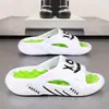 Chinelos de Verão Masculinos, Uso ao Ar Livre, Sandálias Esportivas Macias Antiderrapantes, Uso em Casa Indoor, Chinelos Modernos com Solado Grosso, Transfronteiriço