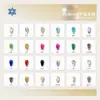 Popular de Xiaohongshu 4*8mm Gota de Agua Planos Base Serie Flash para Uñas Diamantes para Uñas Joyería para Uñas Uñas Portátiles Venta al por Mayor