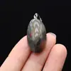 Pingente Irregular de Pedra Natural Exquisito Cristal Rosa Pedra Olho de Tigre Acessórios para Joias de Colar DIY Pingente