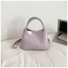 Bolsas Coreanas de Nicho Transfronteiriças para Mulheres, Novas Bolsas Estilosas de Balde da Moda, Bolsas Tote Pequenas para Sair, Bolsas de Ombro Único Transversais