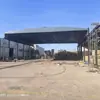 Toldo Eléctrico Grande para Fábrica y Almacén, Refugio Móvil contra la Lluvia con Techo Deslizante Retráctil de Riel Automático