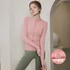 Jaqueta Esportiva de Veludo Quente de Alta Qualidade para Yoga Feminino Tamanho Plus, Fleece Fino para Corridas Matinais, Treinamento, Fitness, Manga Longa, Primavera Outono Novo