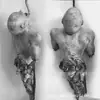 Adereços de Múmia de Terror para Halloween Casa Assombrada Câmara Secreta Decoração de Fuga Zumbi Modelo de Meio Corpo Feminino de Látex Atmosfera