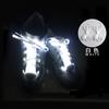 Spot atacado LED luminoso flash fluorescente cadarço colorido sapatos de lona luz cadarço decorativo noite corrida discoteca preparação
