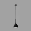 Araña de restaurante nórdico con tres cabezales, estilo minimalista moderno, luminaria con forma de disco, elegante y creativa lámpara de comedor en negro, blanco y gris
