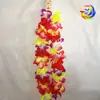 Tela de poliéster engrosada, Corona de cuatro esquinas grande estilo arcoíris, Corona festiva de pétalos grandes para ceremonias de premiación