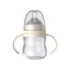 Mamadeira, Mamadeira Anticolica e Antigases para Bebê, Sensação de Leite Materno Artificial, Mamadeira Totalmente de Silicone, Artigo para Desmame, Suprimentos para Mãe e Bebê