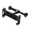 Suporte de celular para carro transfronteiriço, suporte traseiro para travesseiro traseiro de carro, suporte plano de encaixe, suporte telescópico
