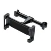 Suporte retrátil para celular e tablet iPad para banco traseiro de carro, estilo com clipe no encosto de cabeça, best-seller transfronteiriço