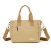 2024 Nuevo Bolso Bandolera de Hombro Moderno Simple Moda Estilo Coreano Bolso de Mano de Gran Capacidad Bolso de Lona de Alta Calidad