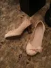 Primeiro Encontro com os Sapatos Mary Jane Vintage de Salto Alto de Cetim com Bolinhas Retro Franceses para Mulheres, Primavera de 2026, Bico Redondo, Boca Rasa, Design de Borboleta