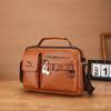 Bolso de hombre de textura de alta gama, bolso de hombro, bolso cruzado de hombre, maletín, moda casual de negocios para hombre, mochila pequeña