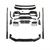 Adecuado para Serie 7 G70 de BMW Kit Guerrero Negro de Surround Envolvente Modificado M760 Pala Frontal Lip Trasero Faldón Lateral Ala Superior Pequeño Surround