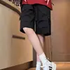 Pantalones Cortos de Asalto Funcionales Americanos para Hombre Verano Secado Rápido Deporte Baloncesto Pantalones Finos Diseño Plegado Ropa de Trabajo Pantalones de Cinco Puntos