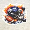 Parches de fútbol americano transfronterizos, llaveros deportivos DIY personalizados de moda, parches acrílicos