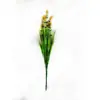 Cola de Perro Hierba de Primavera de Siete Cabezas Planta de Lavanda Escena Verde Planta Decorativa Valla de Pared Arreglo Floral Accesorios