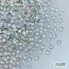 Zircônia Branca Fundo Plano Nail Art Mini Pequena Zircônia Pequena Decorações Mistas Strass de Nail Art Brilhantes Super Brilhantes Atacado