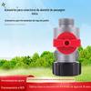Conector de Pistola de Pulverização para Irrigação de Jardim Acessórios Válvula de Controle de Fluxo de Água Unidirecional de Alumínio Acessórios de Interface Unidirecional para Aspersor de Gramado