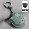 Adequado para Capa de Chave de Veículo Elétrico Green Source, Patinete Elétrico Tailing, Concha Protetora de Controle Remoto de Motocicleta Harley, Pele de Ovelha