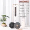Suporte de Caneta de Latão Porta-Canetas Porta-Pincéis Bambu Phoebe Porta-Canetas Multifuncional Cabide Montanha Novo Estilo Chinês Simples Criativo Início