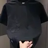 Nueva Camiseta de Manga Corta con Bordado Pesado de Verano para Hombre, Top Versátil de Moda Tendencia Casual Deportivo, Camiseta de Media Manga Estilo Chino