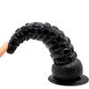 Plug Anal Tentáculo de Polvo, Vibrador de Formato Especial, Expansor Anal de Bola de PVC, Contas Anais de Cristal Transparente Atacado