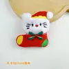 Pingente Criativo de Boneca de Pelúcia de Natal Nova, Animalzinho Fofo, Atmosfera Festiva, Boneco de Rena e Velhinho