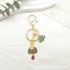Festival del Bote del Dragón Marea Nacional Llavero Metálico de Zongzi Llavero Lindo de Panda Colgante de Bolsa de Bendición Festiva Joyería Pequeña
