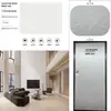 Losa de Roca Mate 1200*2700*9mm con Molde Cóncavo-Convexo y Superficie de Grano Seco con Brillo Fino para Pared, Piso, Encimera, Isla y Paneles Curvados en Caliente