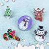 Broche Muñeco de Nieve Reno Calcetín Navideño Papá Noel Árbol de Navidad Insignia de Aleación Accesorios para Ropa Bolsas Edición Limitada Navideña