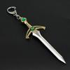 Periférico de Juego El Legend of Zelda Colgante Traje Losa Llavero de Metal Kingdom Tears Pulsera Collar